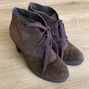 Brown bootie